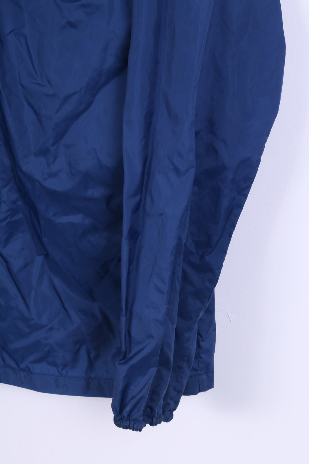 Unbranded Mens 54 L Rain Jacket Nylon Waterproof Navy Hooded Top