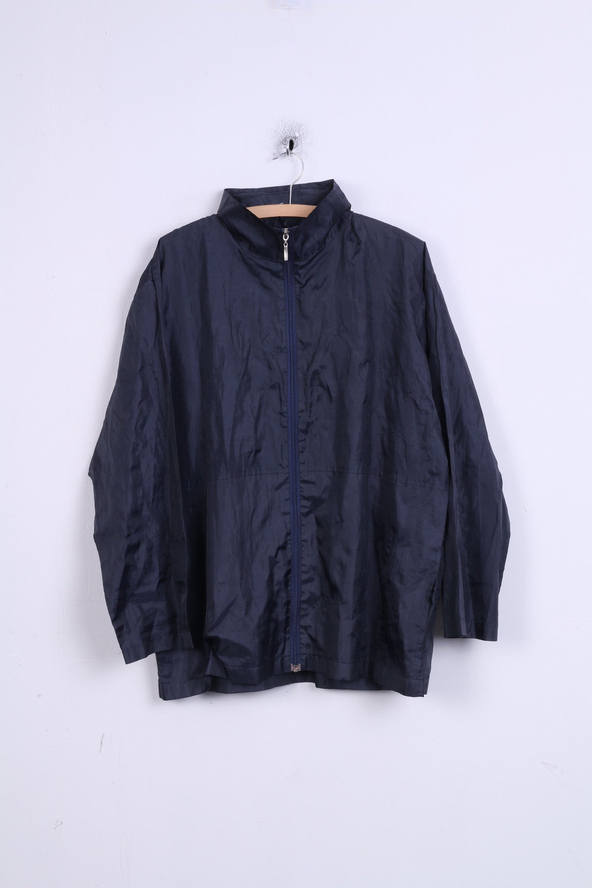 No name Veste XL pour femme Bleu marine à capuche cachée