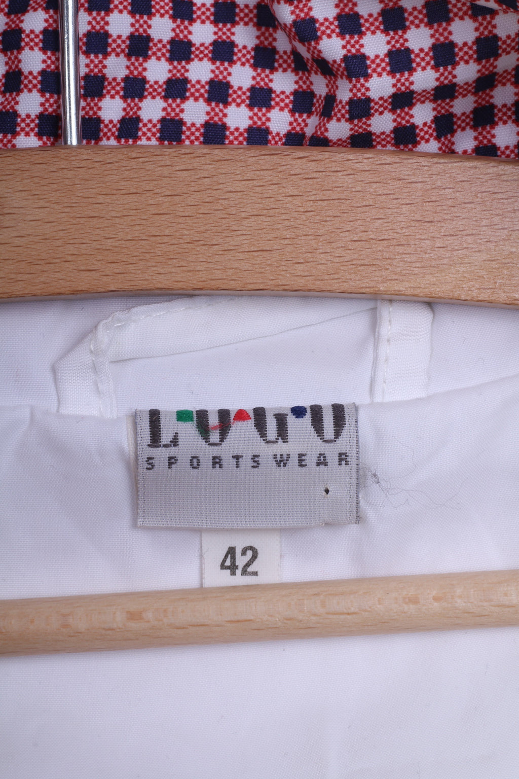 LOGO Sportswear Mens 42 XL Track Top Jacket White Sport - RetrospectClothes