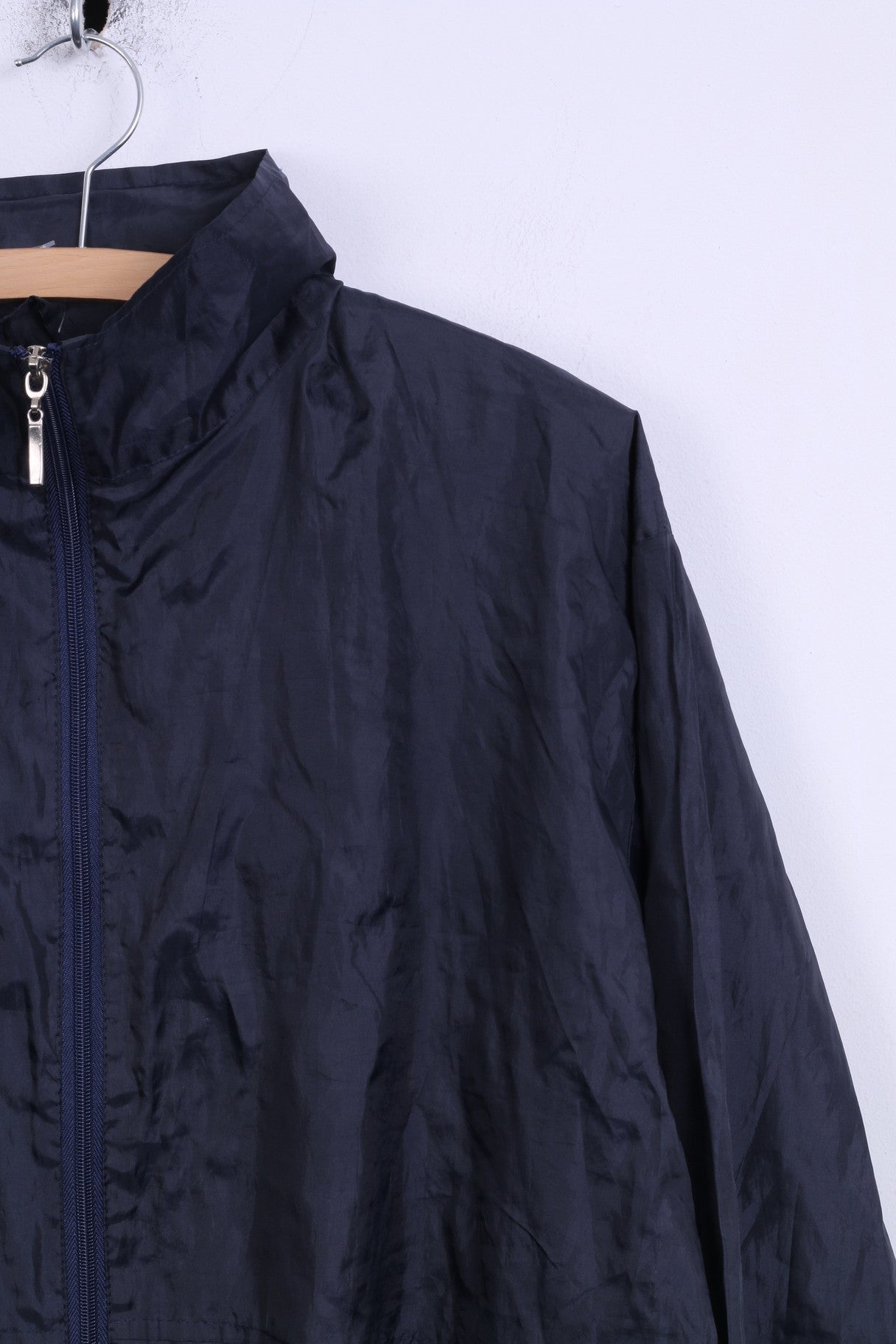 No name Veste XL pour femme Bleu marine à capuche cachée