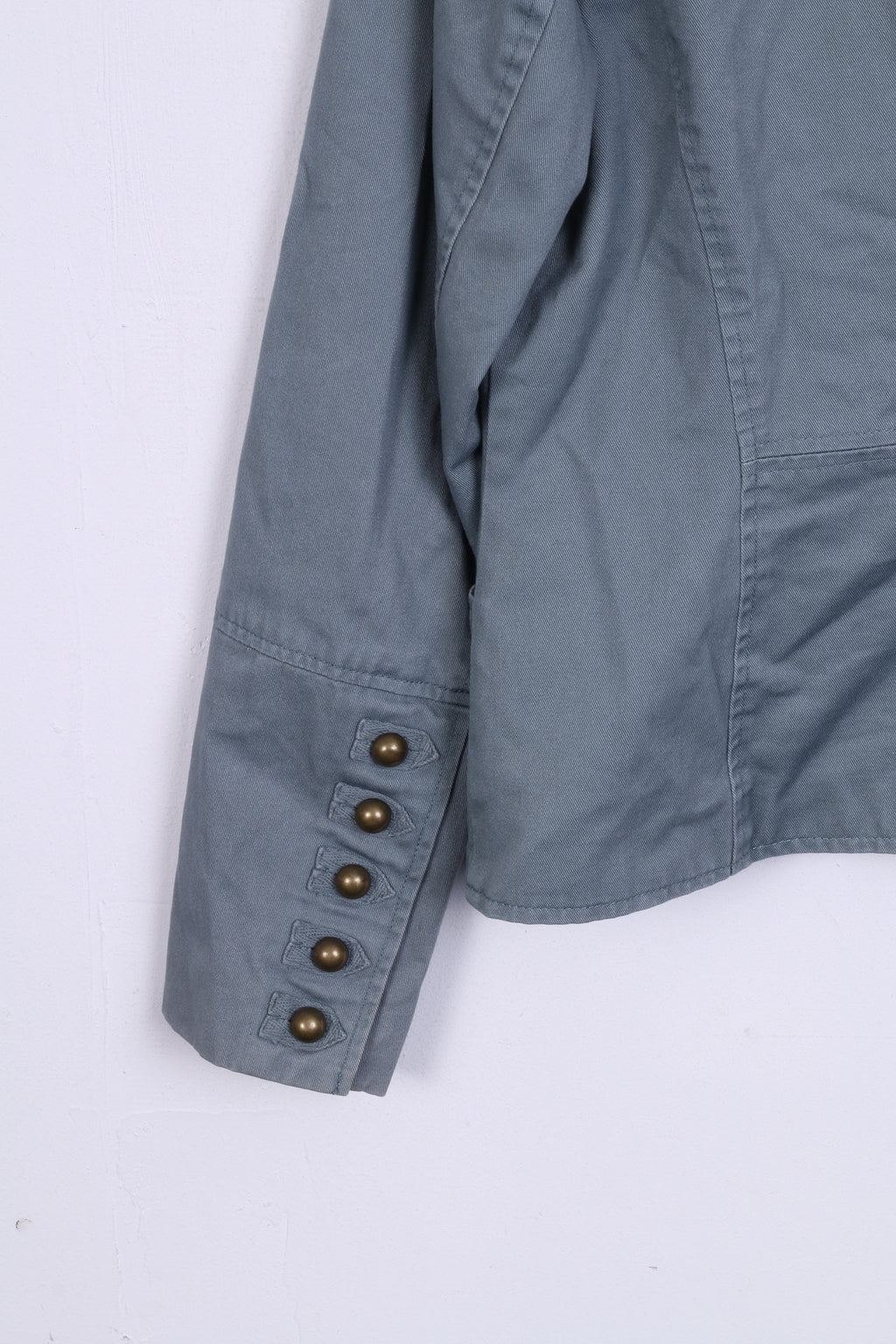 Blazer H&amp;M da donna 42 XL monopetto in cotone turchese