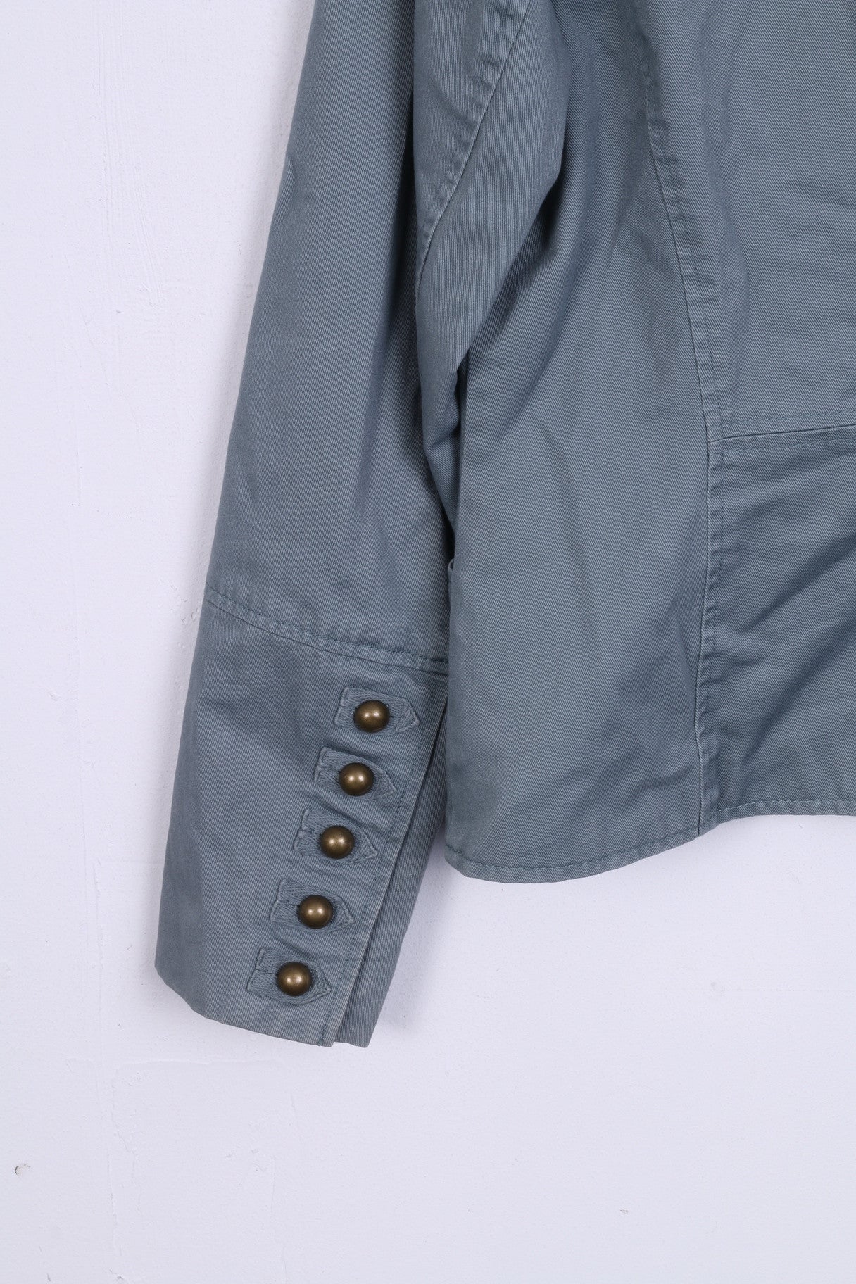 Blazer H&amp;M da donna 42 XL monopetto in cotone turchese