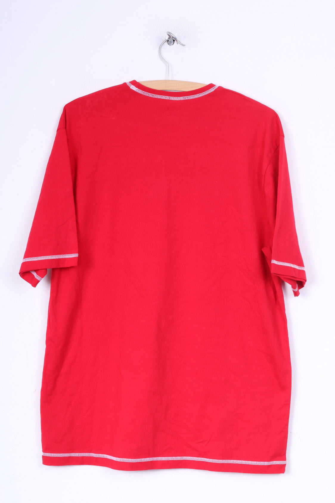 New Liverpool Football Club T-shirt da uomo M grafica girocollo in cotone rosso sportivo top estivo 