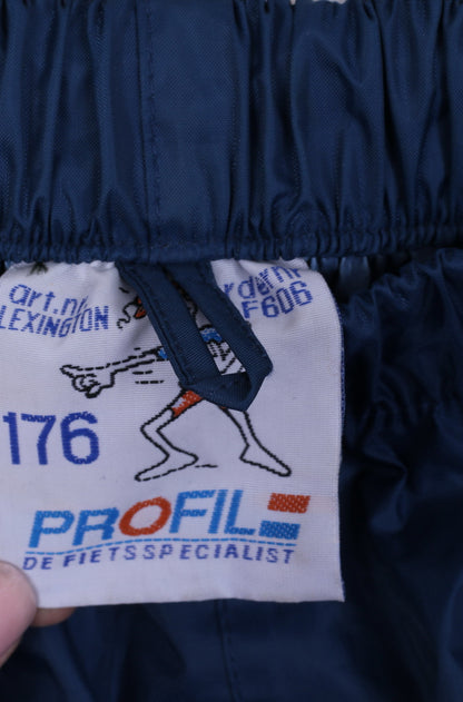 PROFIL Pantaloni da uomo 176 vintage in nylon sportivo impermeabile
