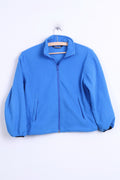 SKOGSTAD Womens 8 S Fleece Top Blue Sweatshirt Jumper - RetrospectClothes