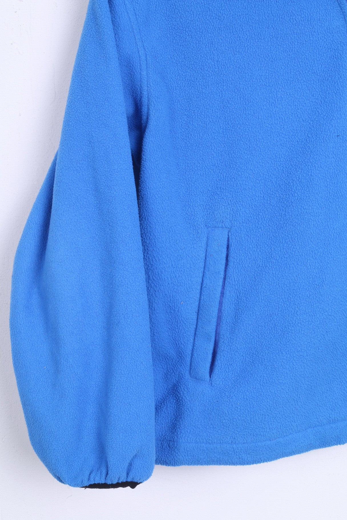 SKOGSTAD Womens 8 S Fleece Top Blue Sweatshirt Jumper - RetrospectClothes