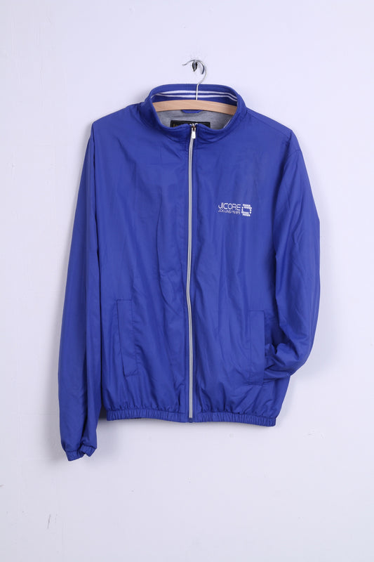 Jack &amp; Jones Veste M pour hommes Cobalt Zip Up JICORE Top