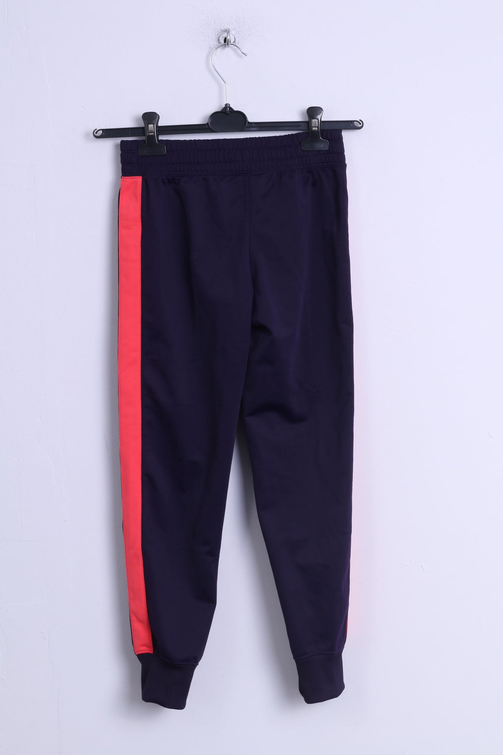 Nike Girls 137-146cm 10-12 Age Sweatpants Purple Shiny Sport Gym Trousers