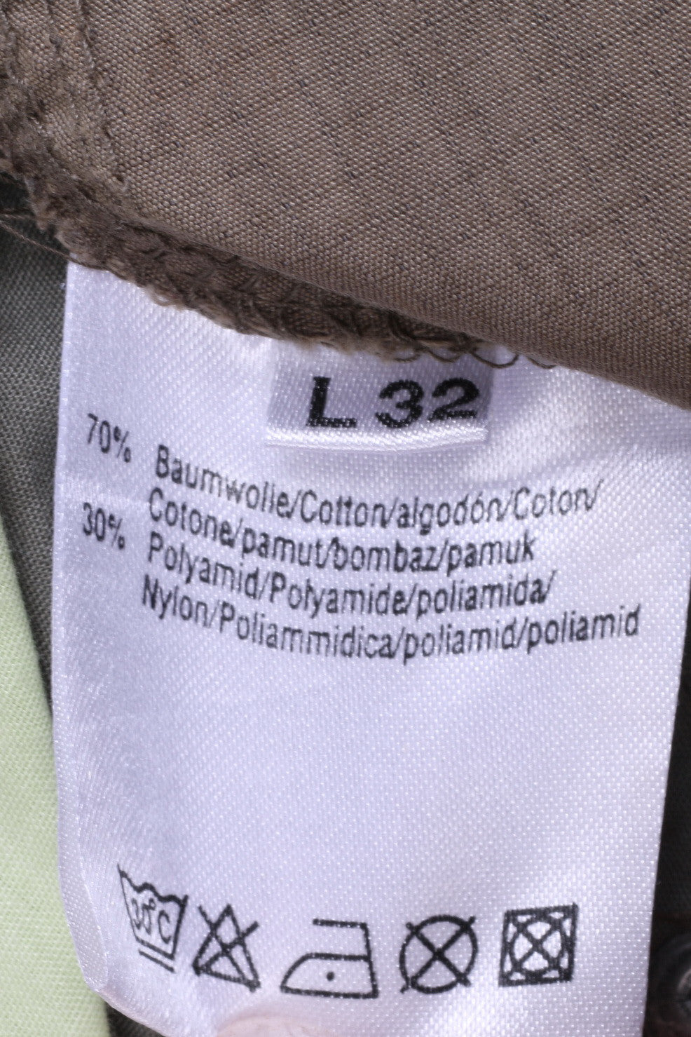 Tom Tailor Womens Trousers W40 L32 Cotton Green Maya Low - RetrospectClothes