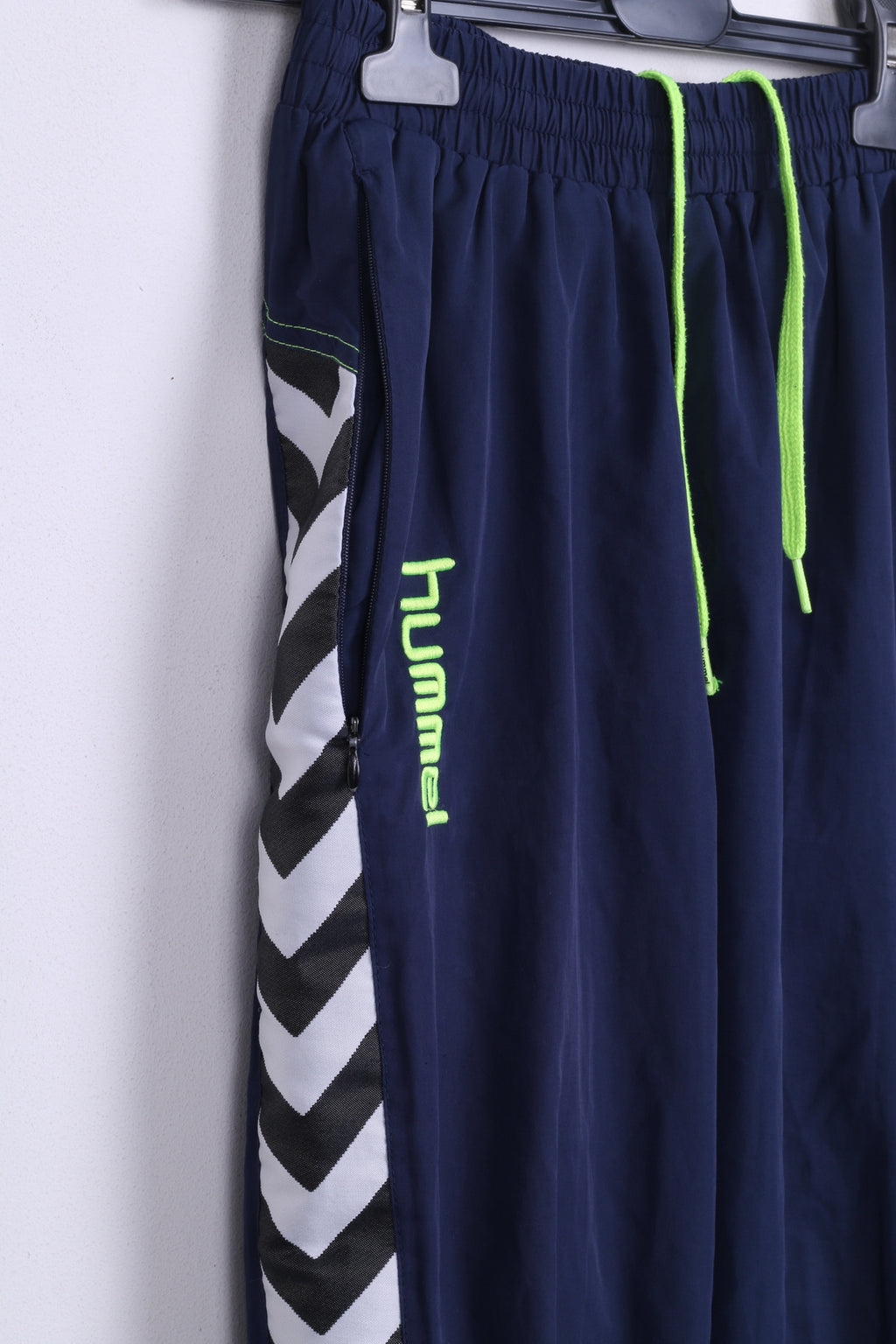 HUMMEL Pantalon YL 16/176 Homme Bleu Pantalon Survêtement Entraînement Sport