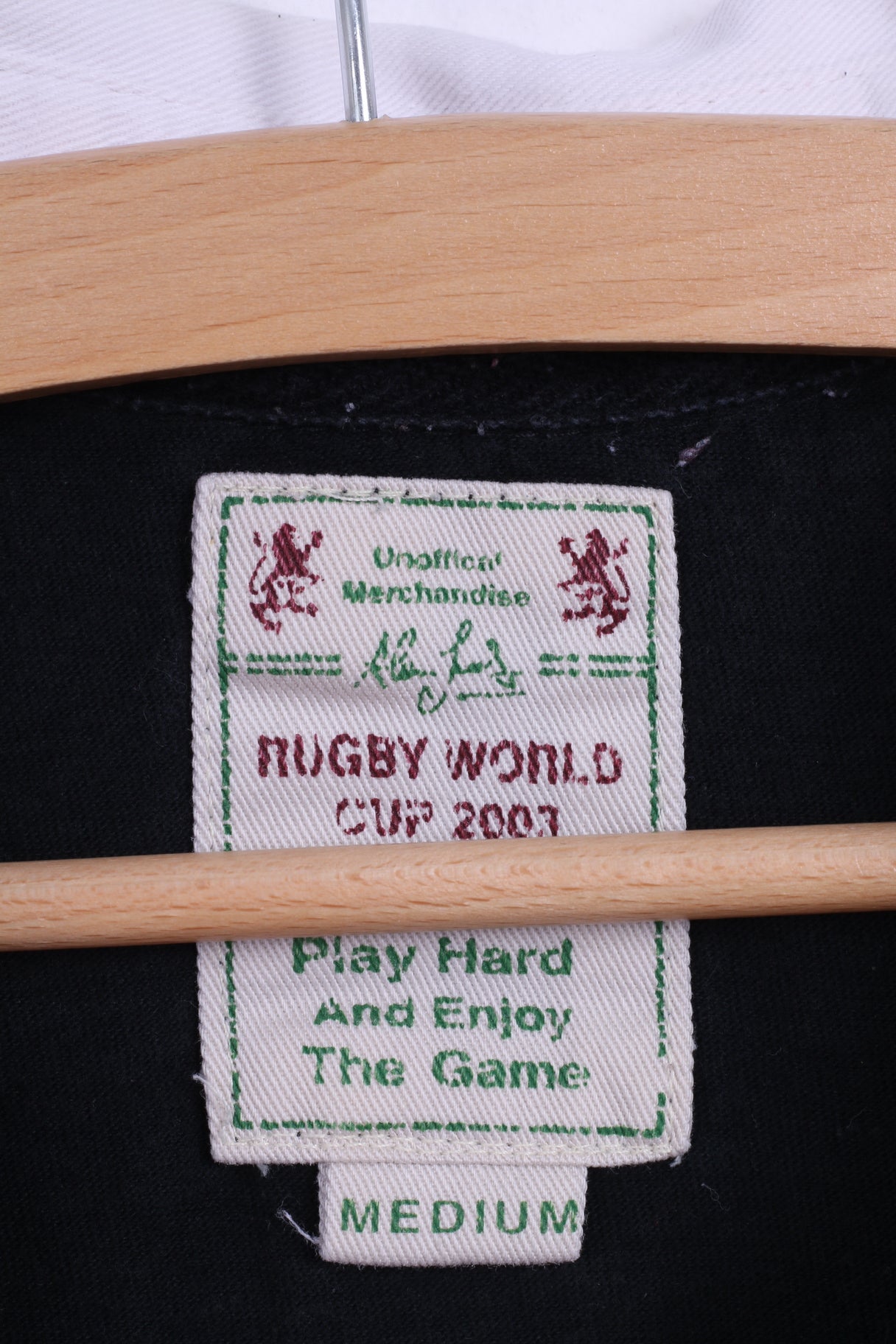 St Bernard Mens M Polo Shirt Cotton Rugby World Cup 2003 New Zealand