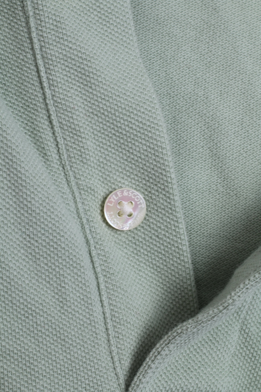 Polo XL da uomo Lyle &amp; Scott Club in cotone con bottoni dettagliati elasticizzati