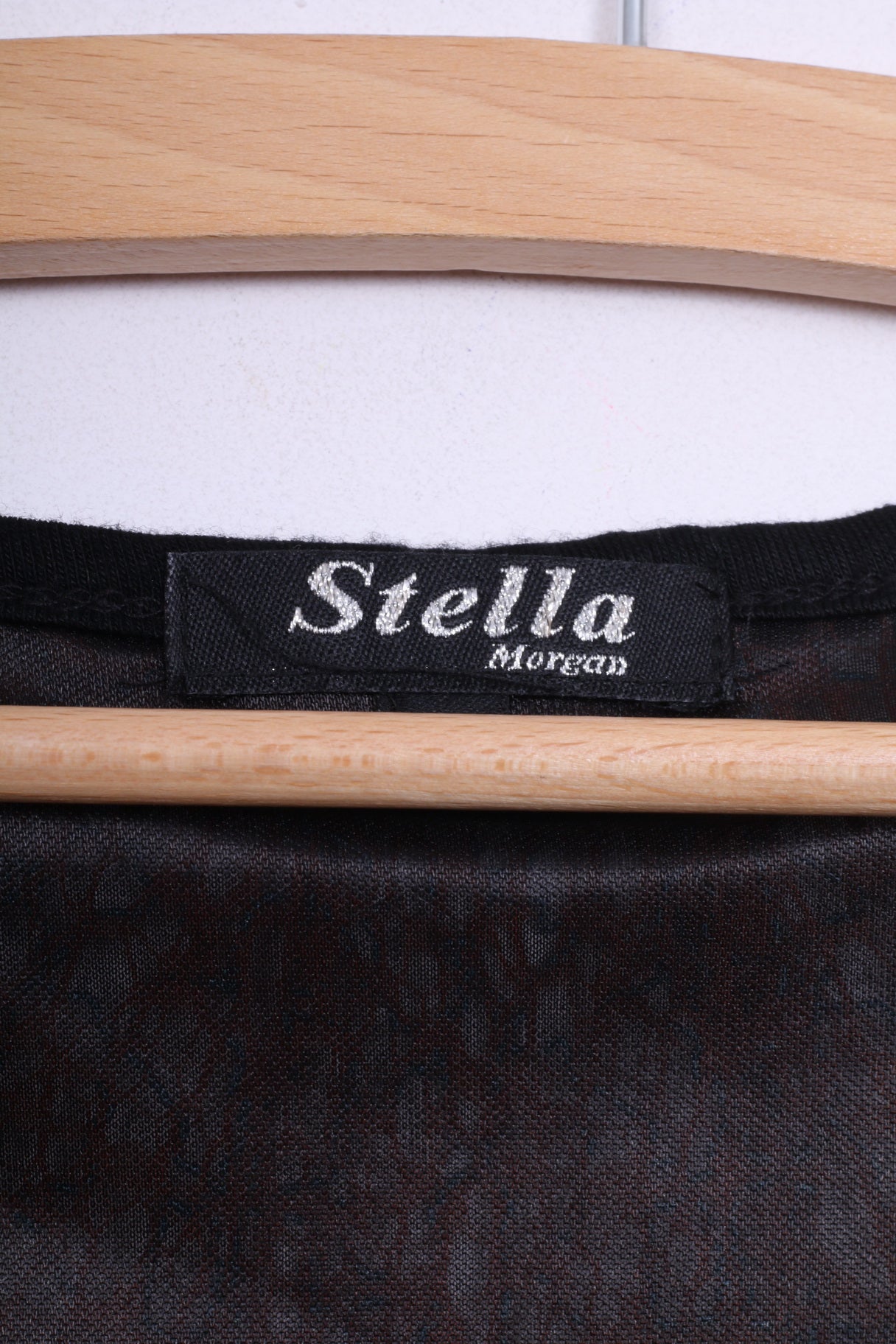 Stella Morgan Womens 8 S Tunic Shirt Mesh Pink/Black Sleeveless Nylon Summer Top Boho