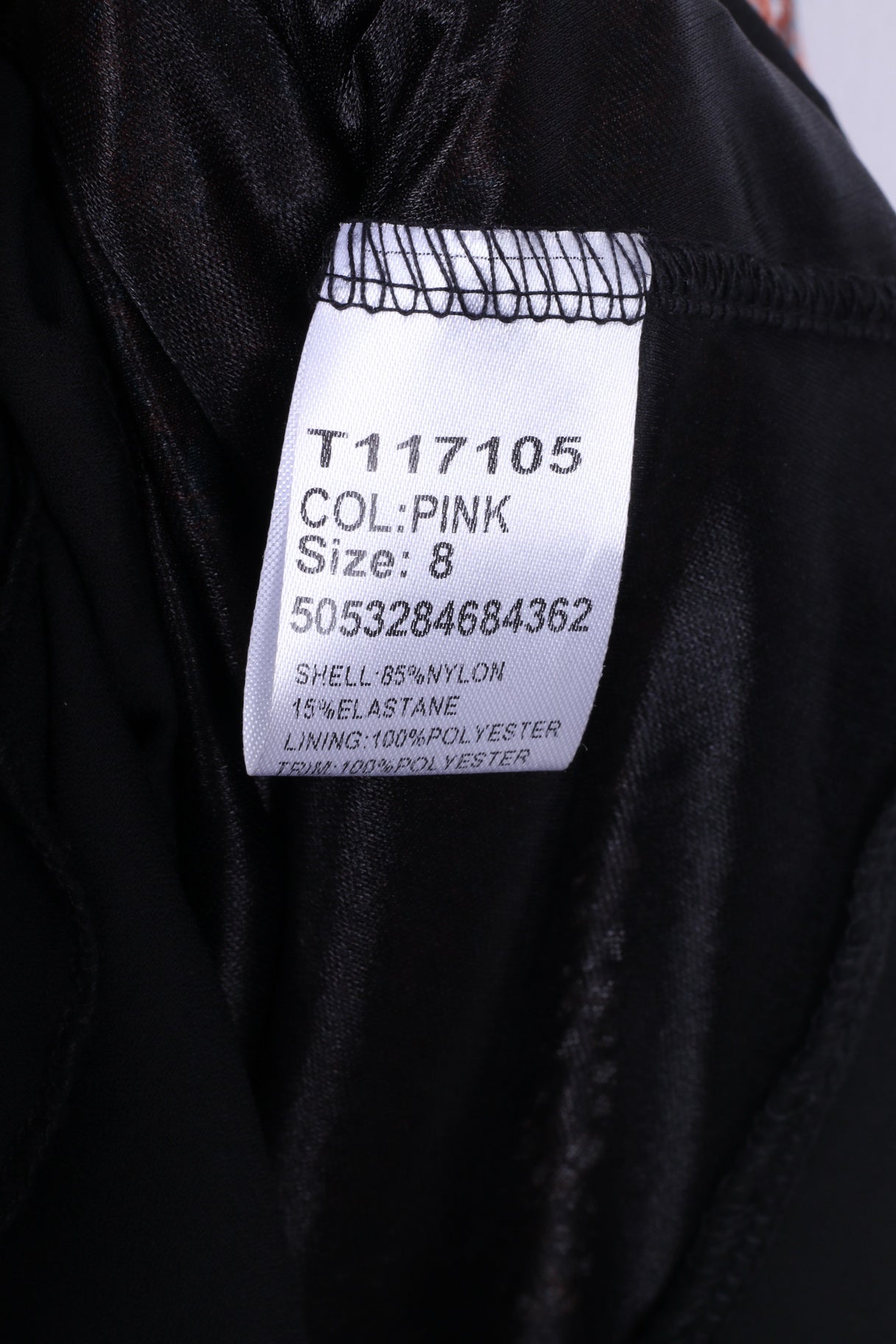 Stella Morgan Womens 8 S Tunic Shirt Mesh Pink/Black Sleeveless Nylon Summer Top Boho