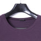 Pirelli Women S Long Sleeved Shirt Purple Stretch Crew Neck Logo Top