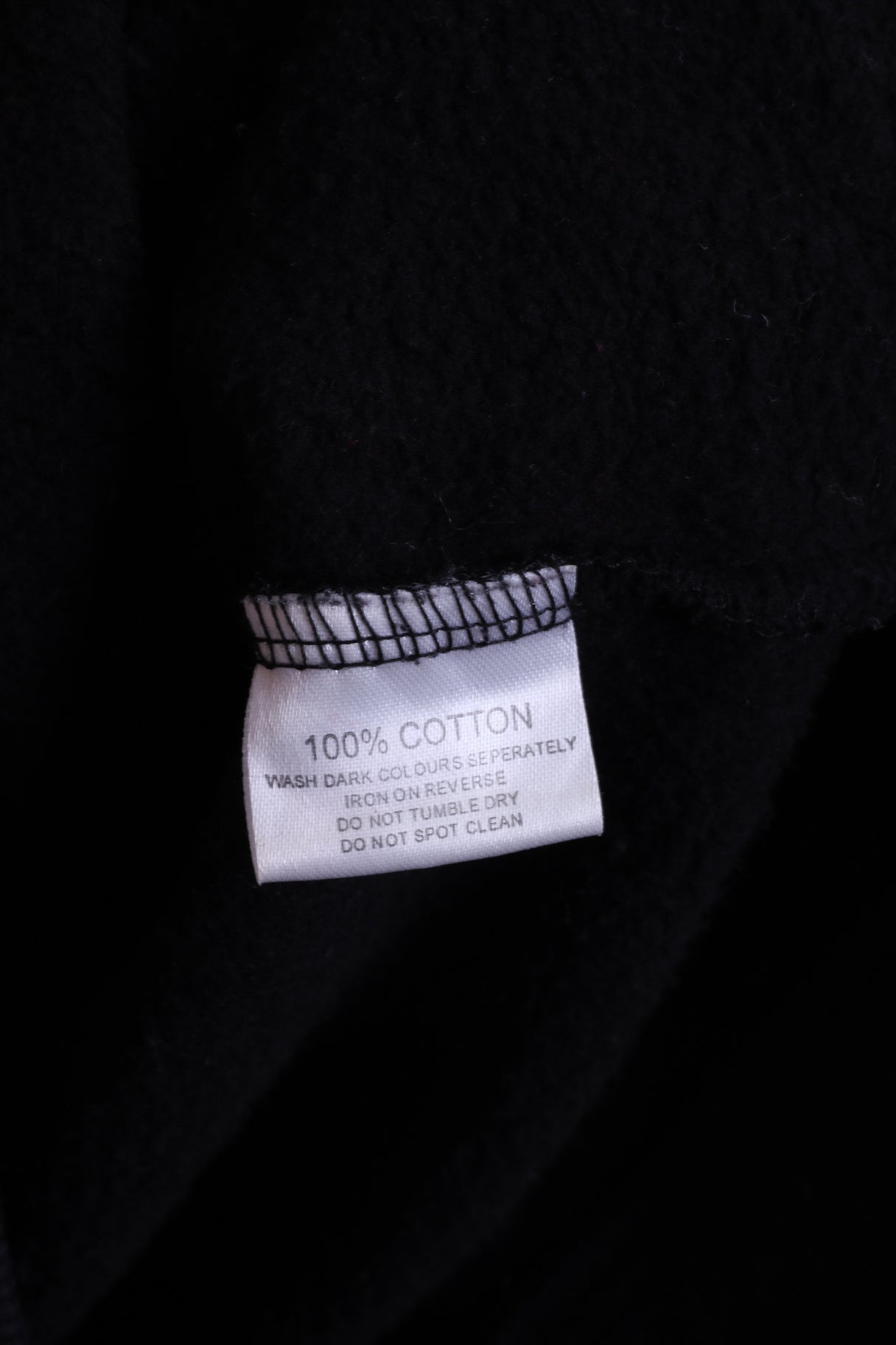 Batman Mens L Sweatshirt Black Hooded Kangaroo Pocket Cotton Blouse