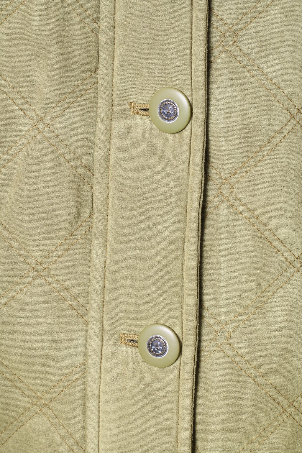 Eastex Womens 14 40 Jacket Quilted Green Buttoned Retro Coat Top