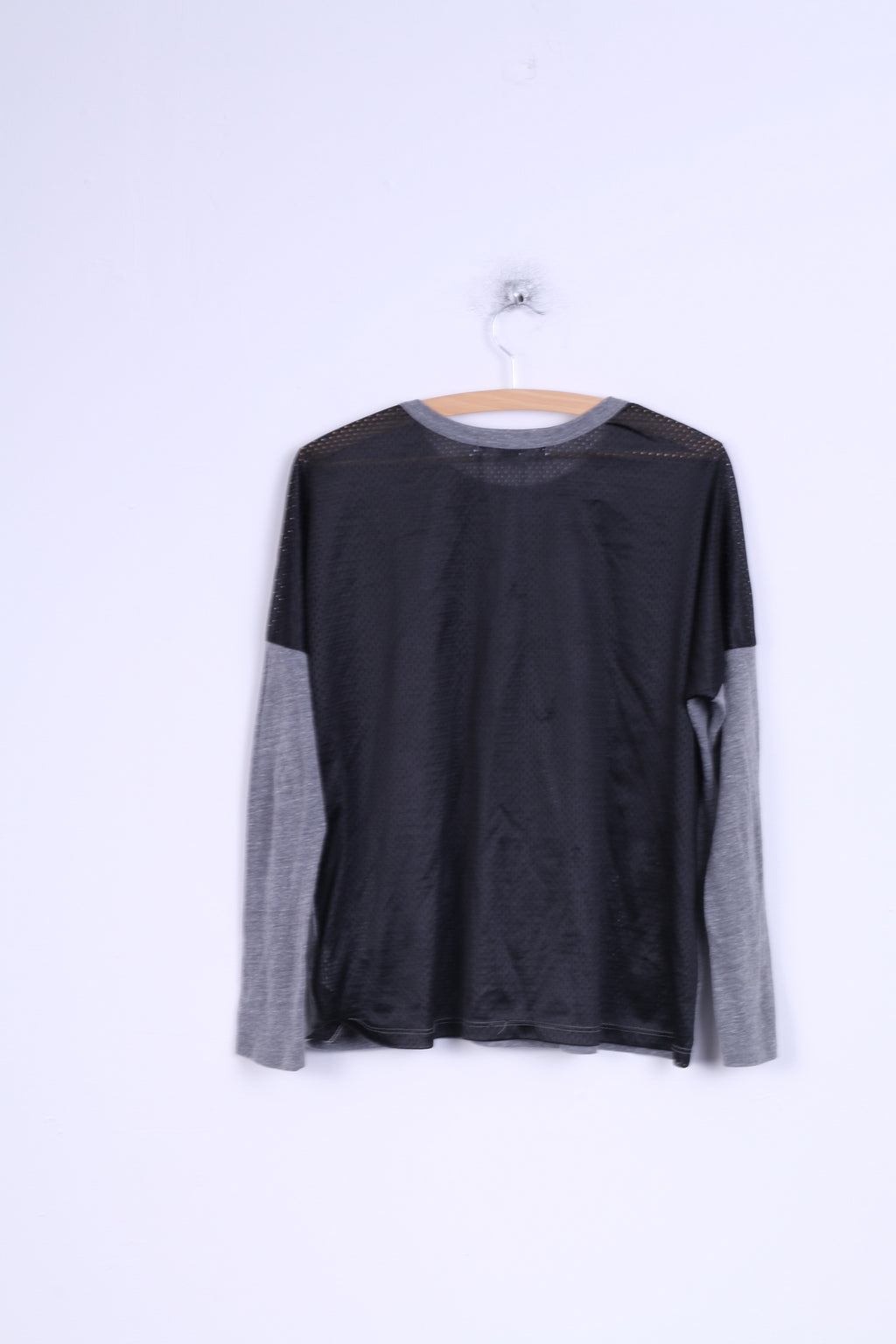 Project Social Chemise M pour femme Stony Creek Grapgic Gris Dos en maille