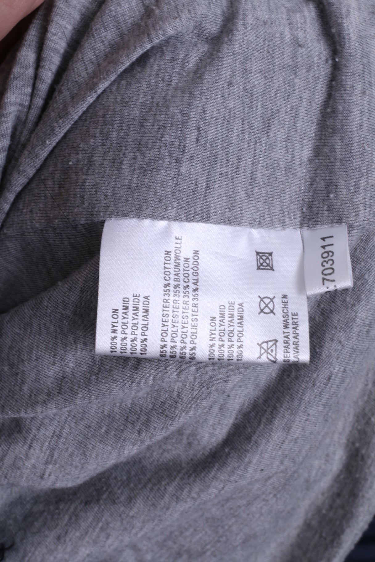 Northland Veste 176 M pour homme en nylon bleu marine imperméable à capuche avec fermeture éclair