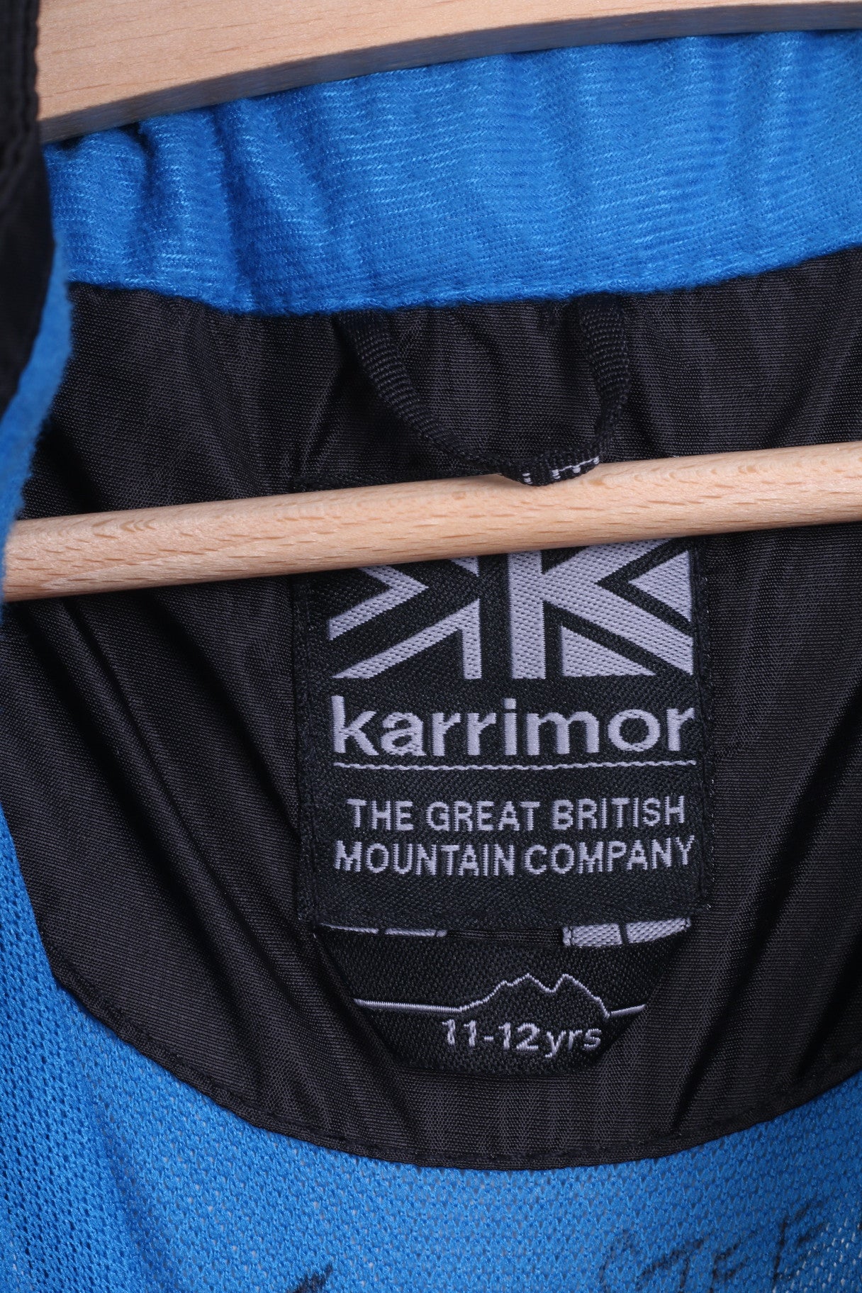 Karrimor Boys 11-12Yrs Jacket Black Hood Muntain Company - RetrospectClothes