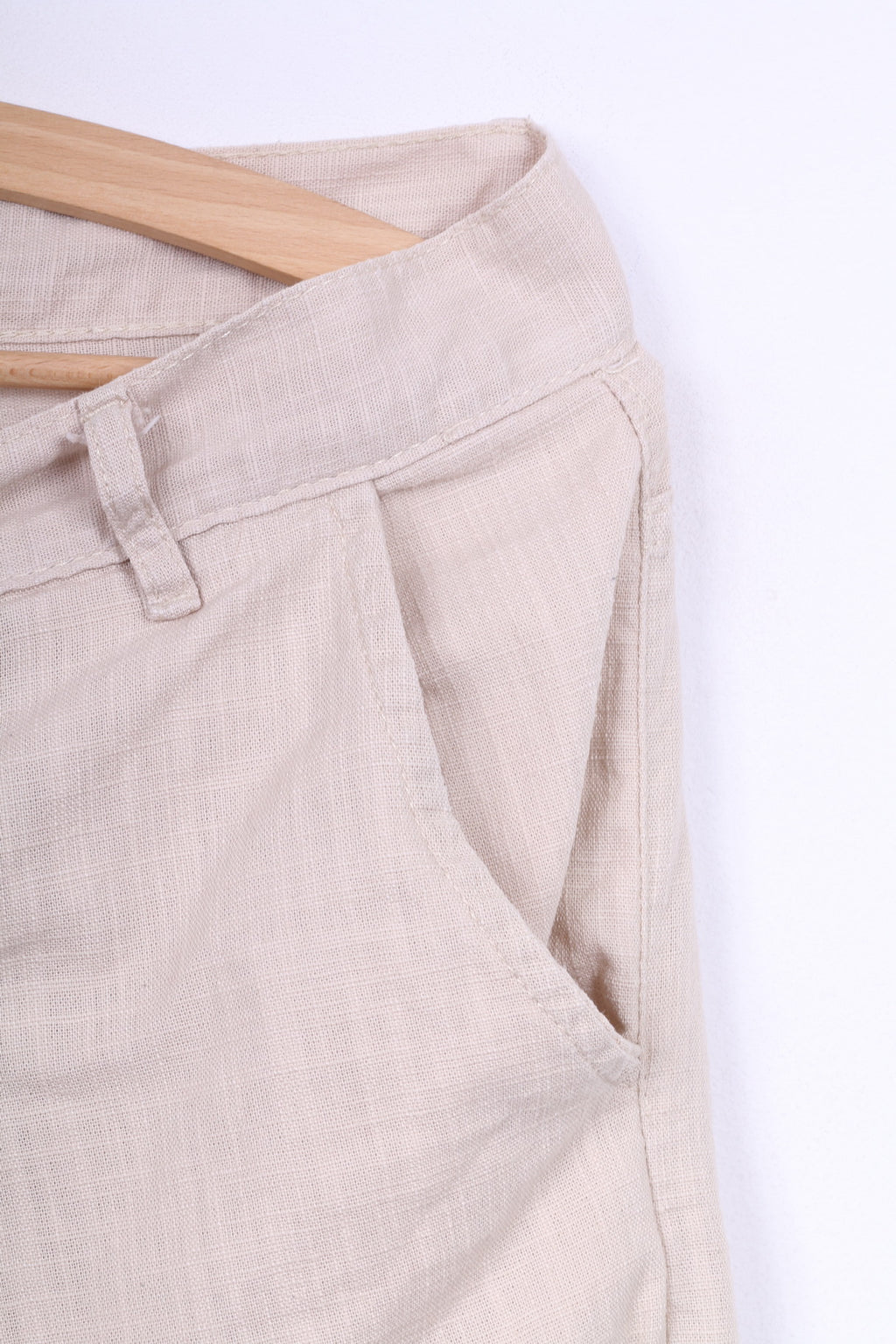 Prodigy Jeans Pantalon Homme 32 Beige Pantalon en Coton Décontracté Jambe Droite