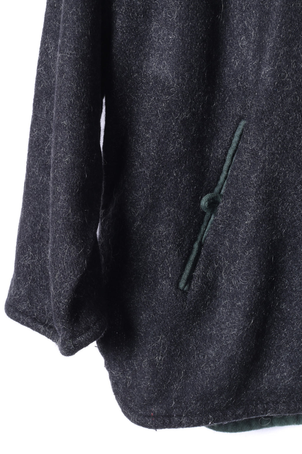 MEICO Landhaus Look Women M Jumper Grey Wool Tyrol Austria Sweater Top