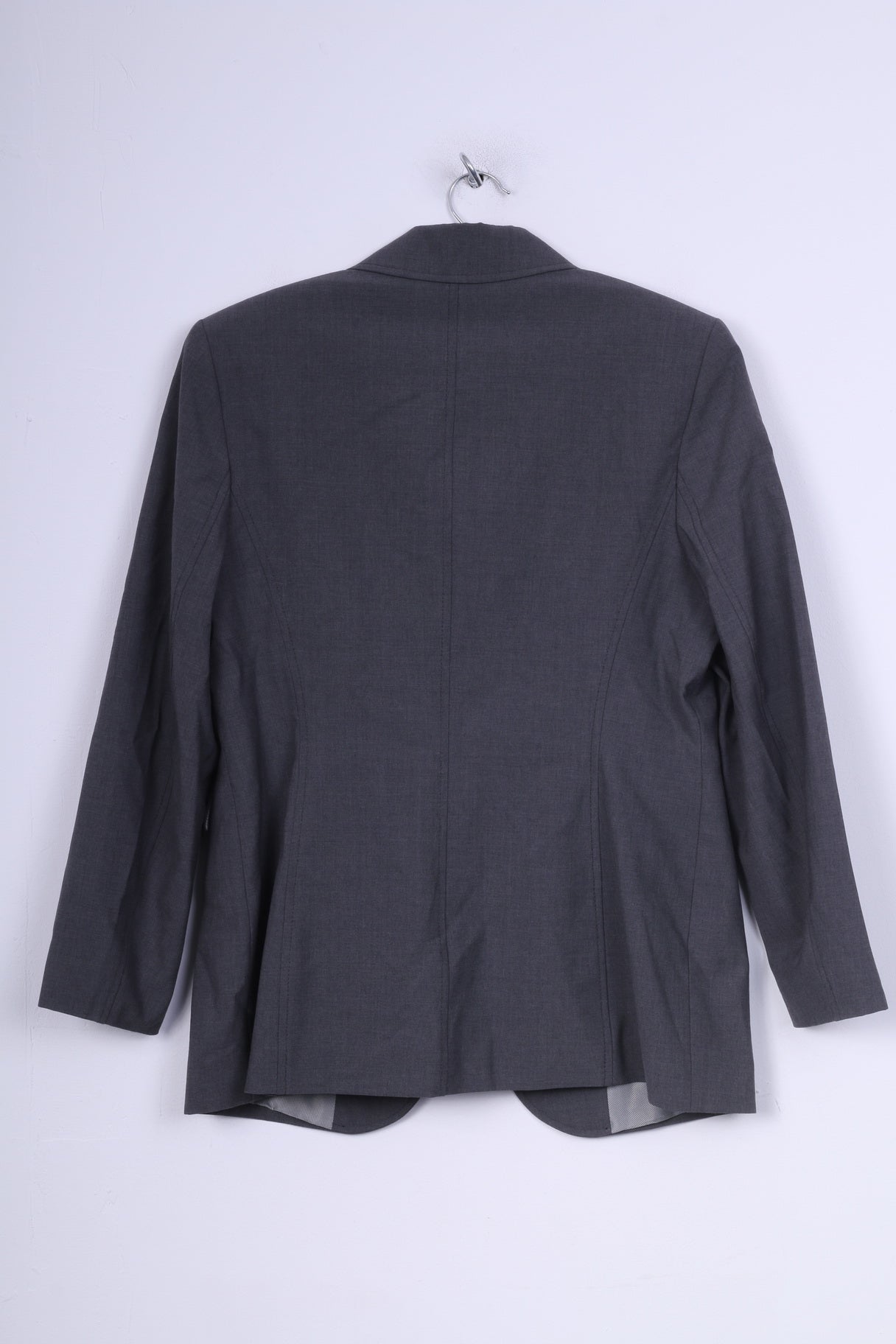 Giacca Blazer Vittoria Verani da donna 14 L grigia monopetto 