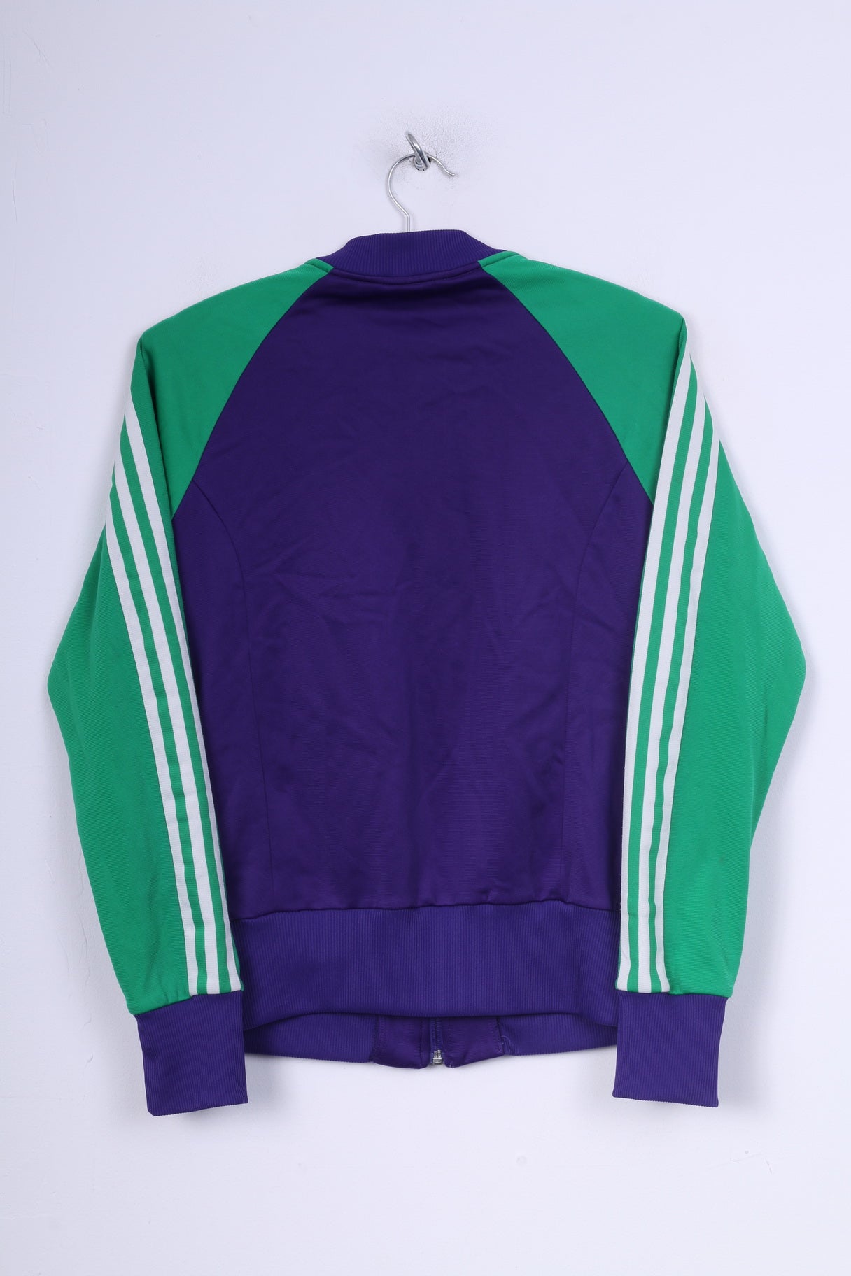 Felpa Adidas da donna 42 M con cerniera intera Bomber Bomber viola 