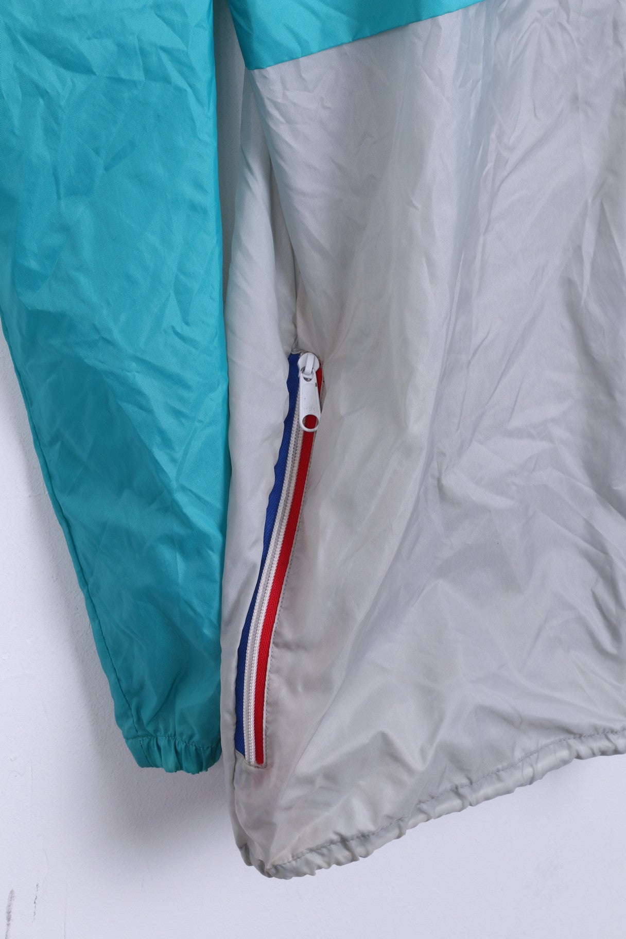 Sport Aid Veste imperméable XL pour homme Gris Veste de pluie en nylon