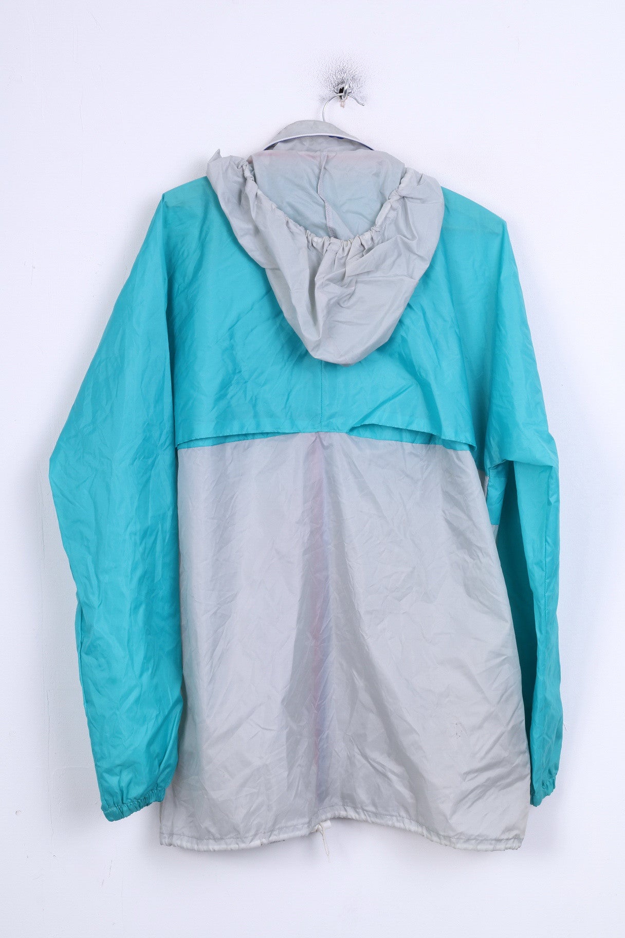 Sport Aid Veste imperméable XL pour homme Gris Veste de pluie en nylon