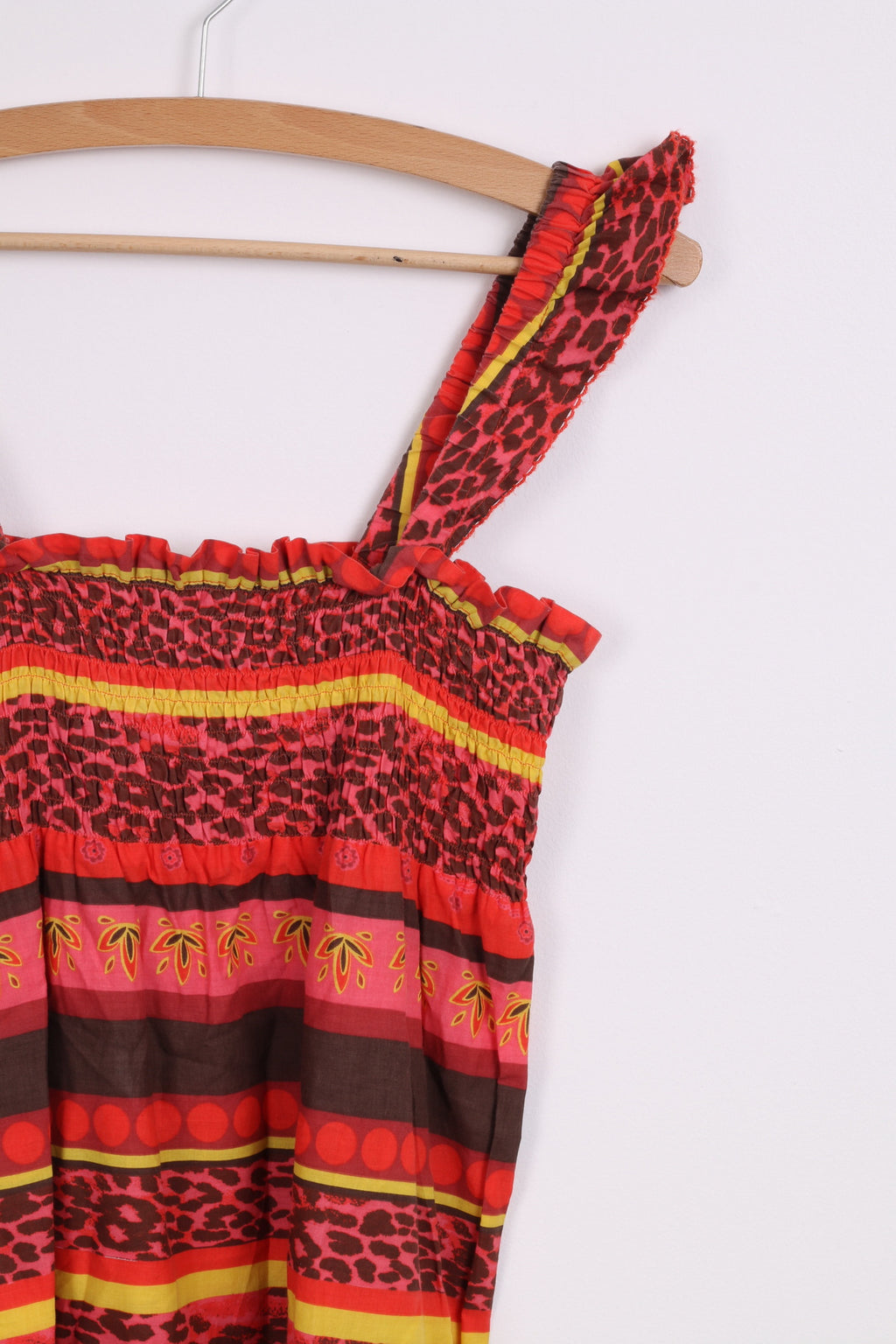 DKNY Jeans Abito da donna M in cotone arancione Cocktail