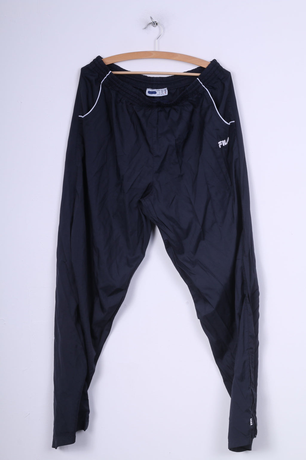 Fila Mens XL Sweatpants Trousers Sport Navy Track Pants