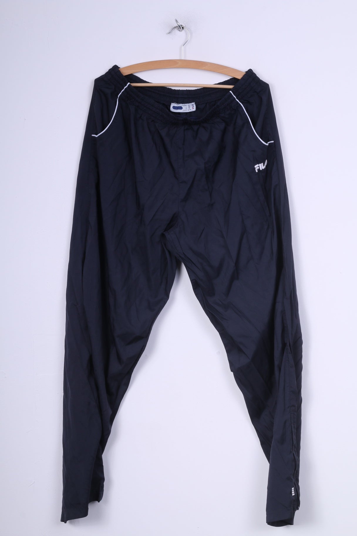 Fila Mens XL Sweatpants Trousers Sport Navy Track Pants