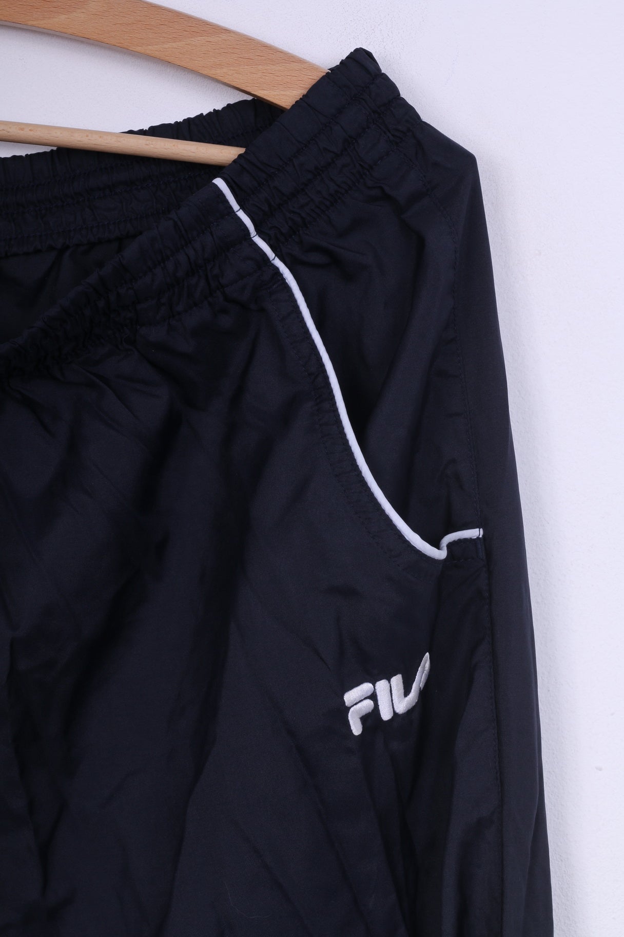 Fila Mens XL Sweatpants Trousers Sport Navy Track Pants