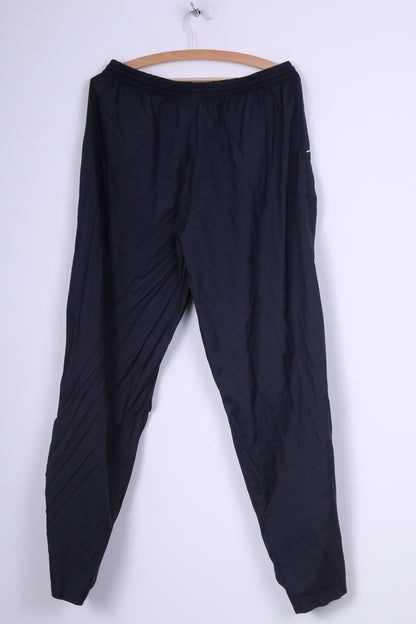 Fila Mens XL Sweatpants Trousers Sport Navy Track Pants