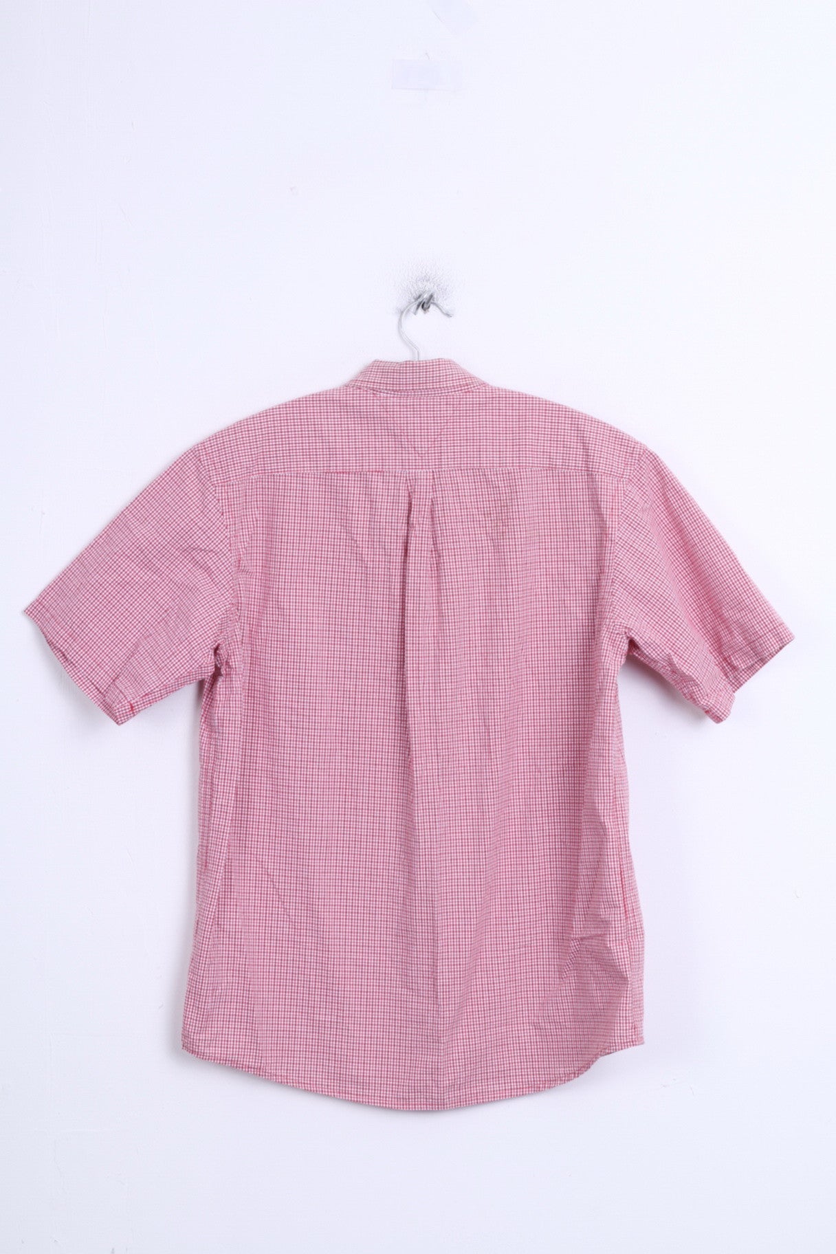 Tommy Hilfiger Mens XL Casual Shirt White Check Button Down Collar - RetrospectClothes