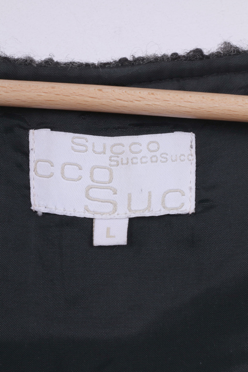 Succo Womens L Vest Full Zipper Grey Sleeveless Pocket Elena 5756 Bodywarmer