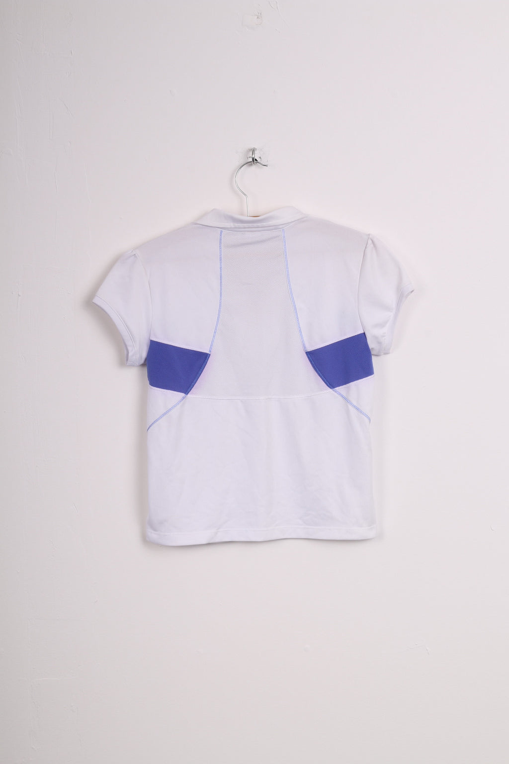 Ellesse Italia Grils L 12-14Yrs Polo Shirt White Sport Short Sleeve