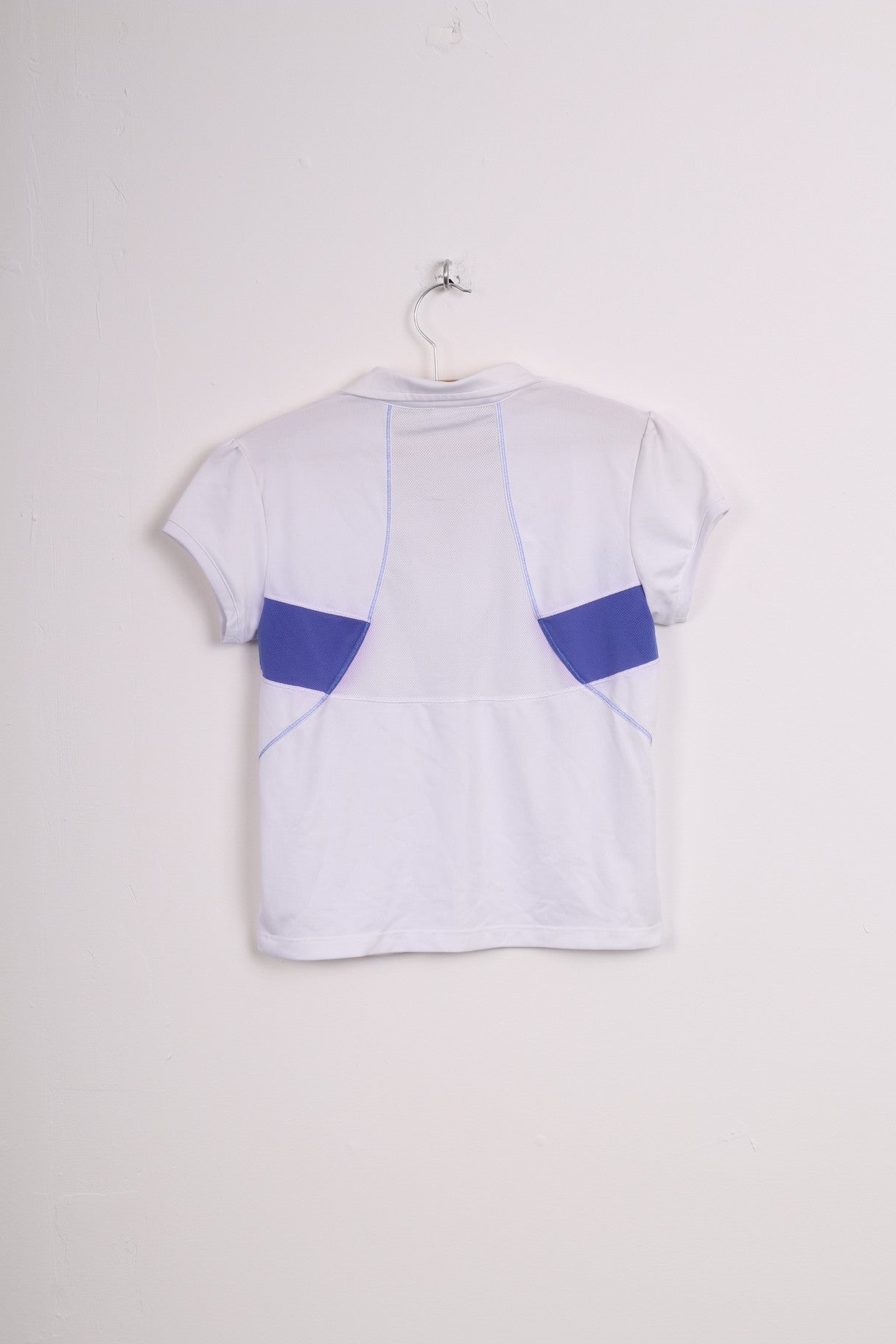 Ellesse Italia Grils L 12-14Yrs Polo Shirt White Sport Short Sleeve