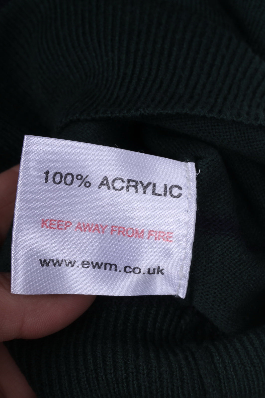 James Pringle Pull S pour Homme Vert Foncé Rayé Col en V 