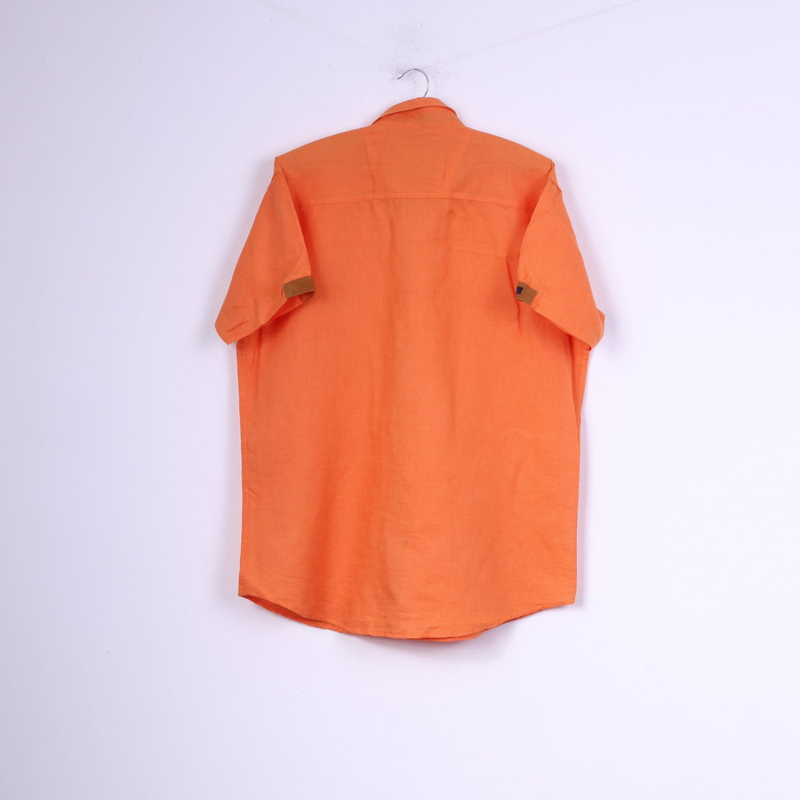 Louis Philippe Chemise décontractée XL pour homme en coton orange authentique haut de sport 