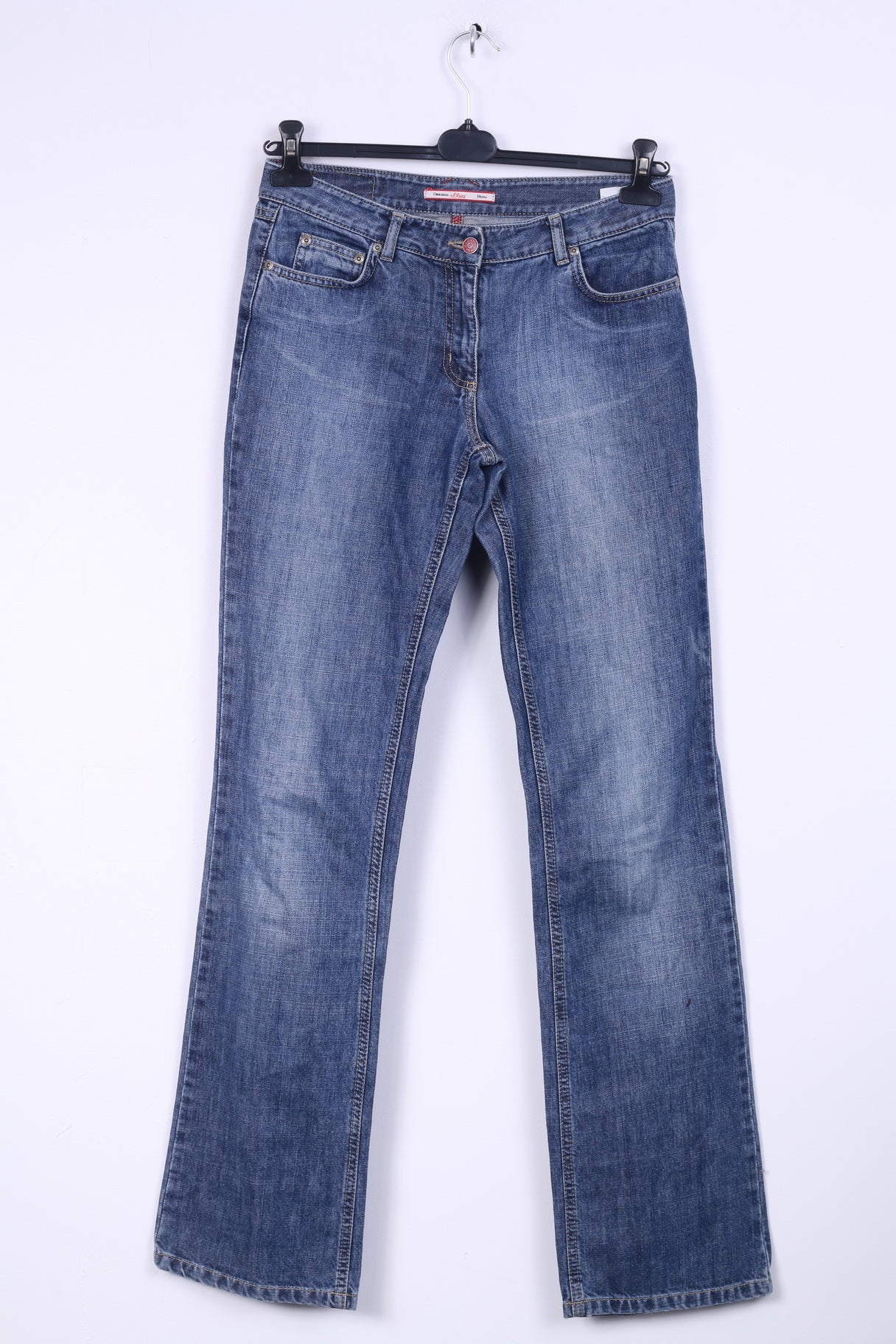 S.Olivier Womens 38 Jeans Trousers Blue Denim L34 Cotton