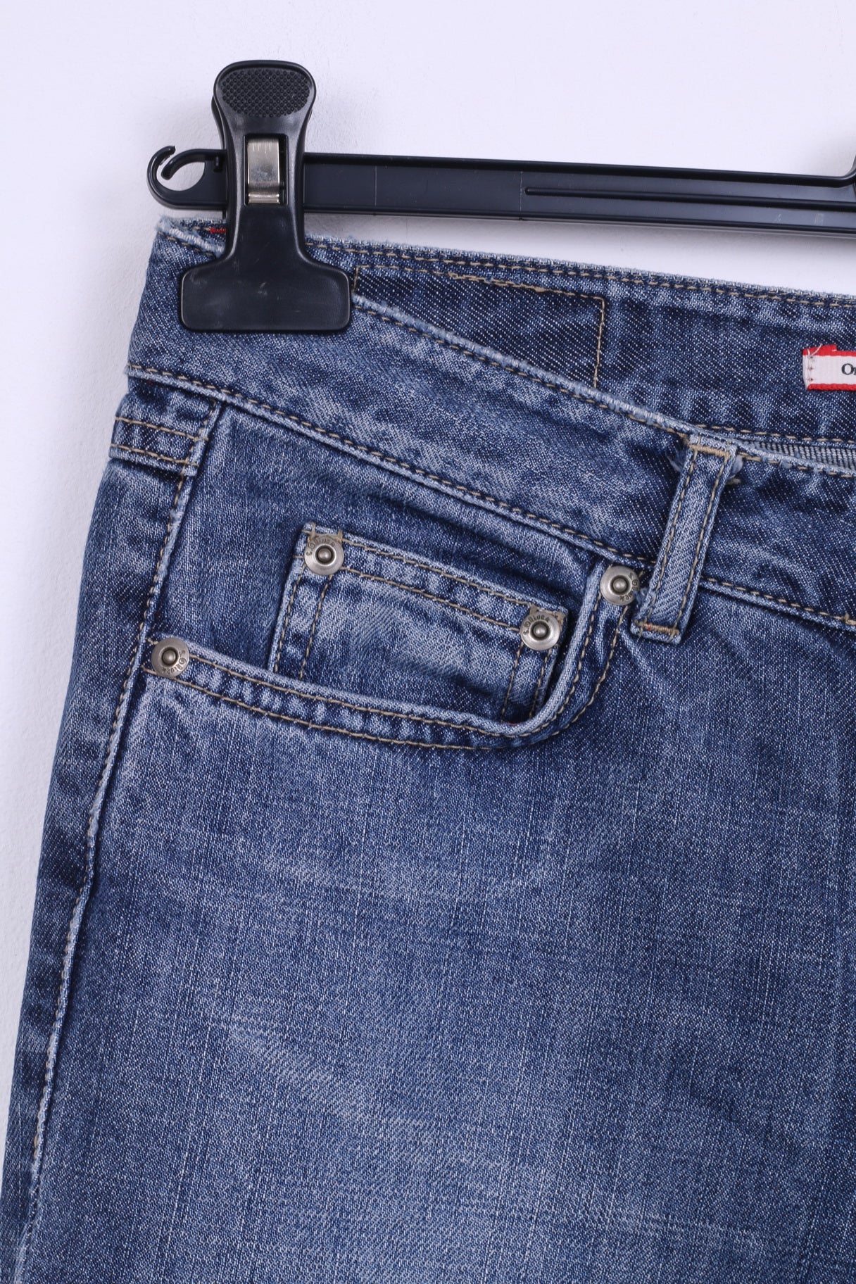 S.Olivier Womens 38 Jeans Trousers Blue Denim L34 Cotton