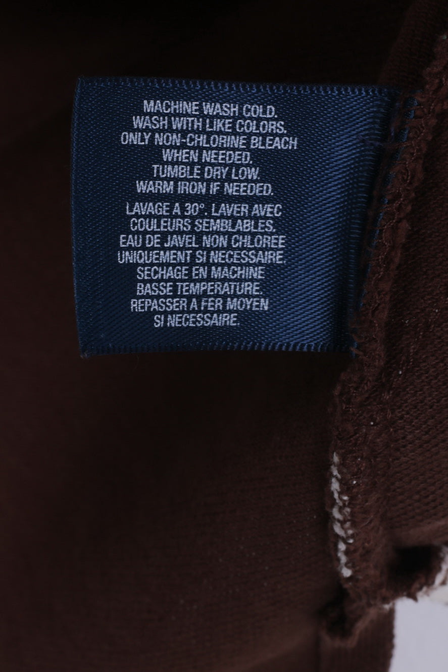 Polo by Ralph Lauren Polo S 8 pour femme marron à manches courtes Tournoi de golf RLPC #6 