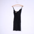 River Island Tunique noire à bretelles spaghetti pour femme 10 M 