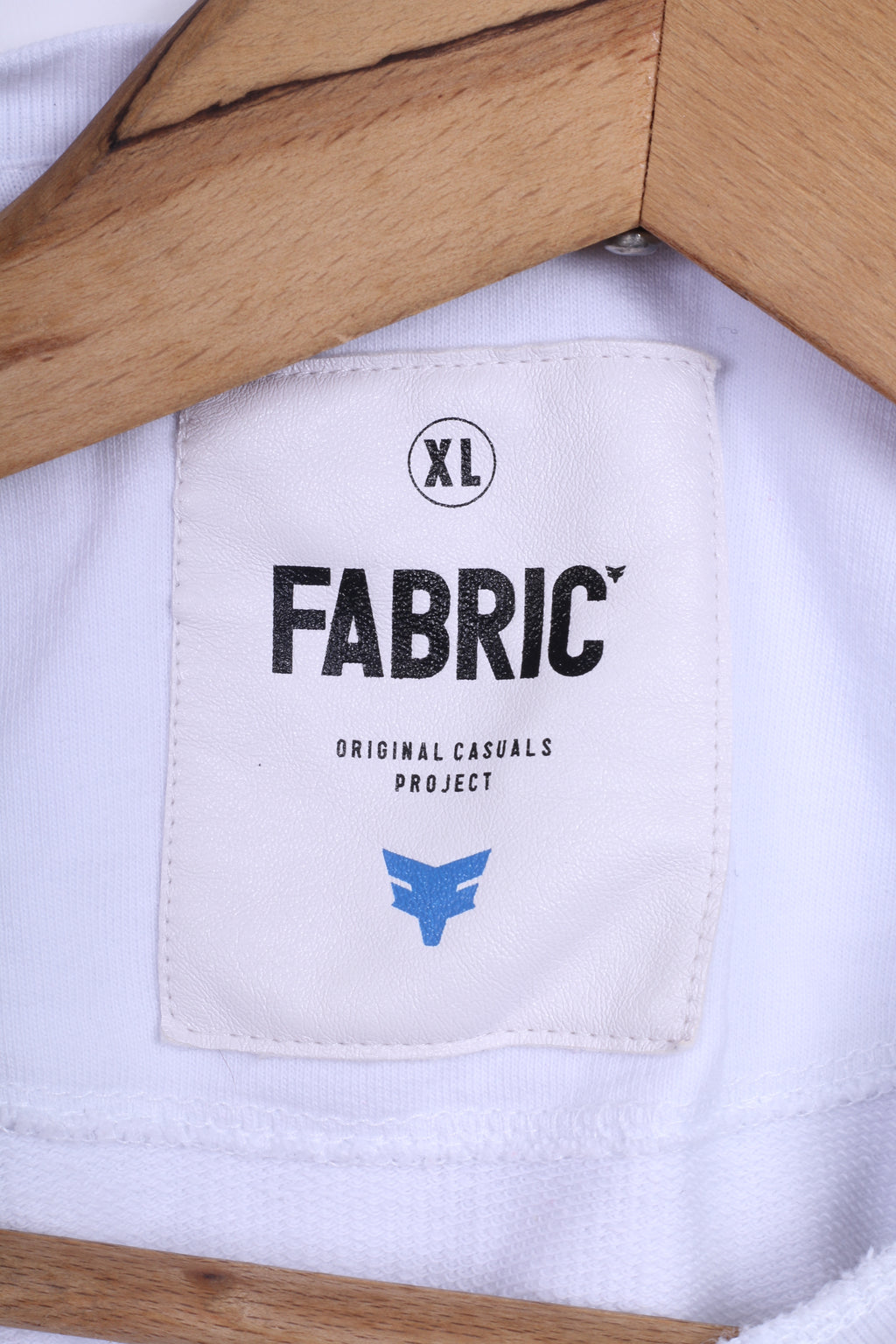 FABRIC Womens XL Sweatshirt Jumper White Fresh2 Death Cotton