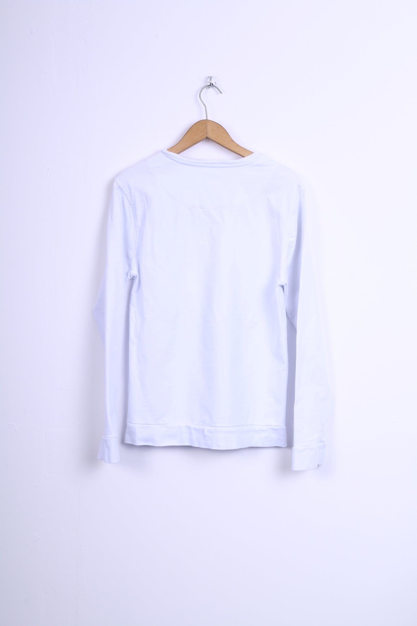 FABRIC Womens XL Sweatshirt Jumper White Fresh2 Death Cotton