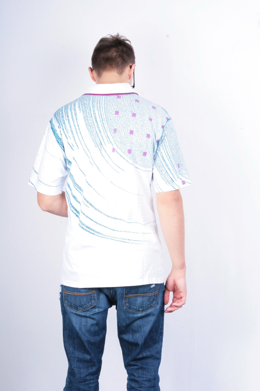 Head Mens L Polo Shirt White Sportswear Top Sport Training - RetrospectClothes