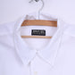 John F.Gee Mens 41/42 XL  Casual Shirt White Long Sleeve
