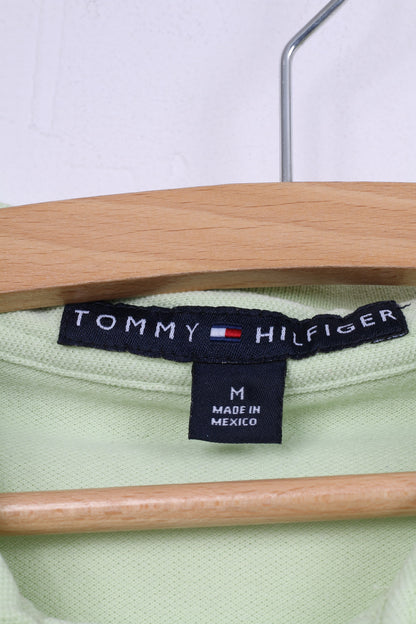 Tommy Hilfiger Boys M Polo Shirt Long Sleeve Cotton Buttons Detailed Top